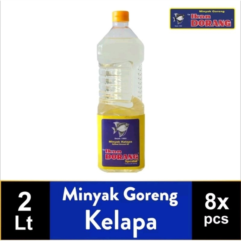 Jual Ikan Dorang Spesial Minyak Kelapa Ikan Dorang Ltr Dus