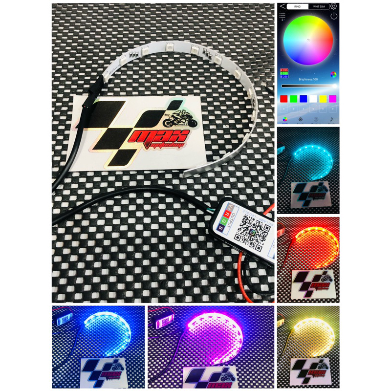 Jual Demon Devil Eyes Projie Biled Rgb Matrix Hp Android Iosbluetooth