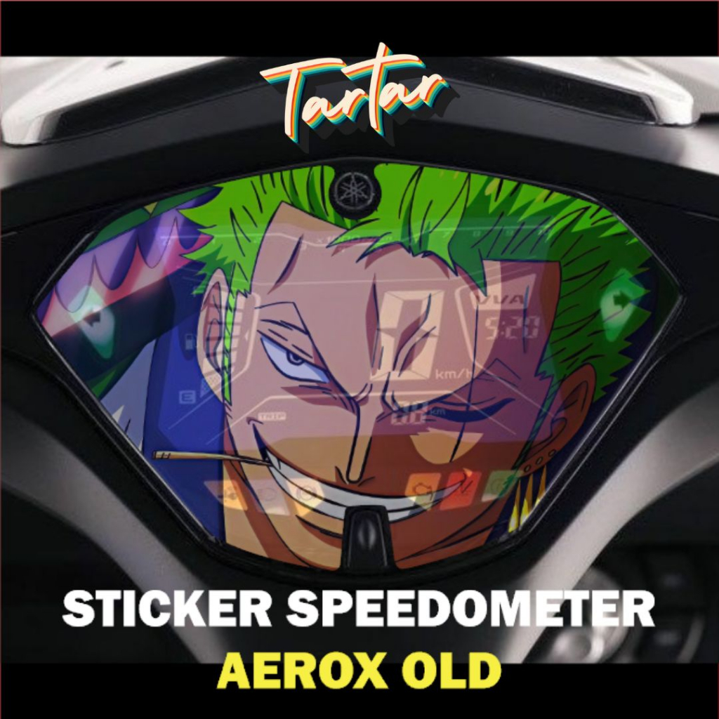 Jual Sticker Stiker Spido Speedometer Transparant Anime Aerox Old