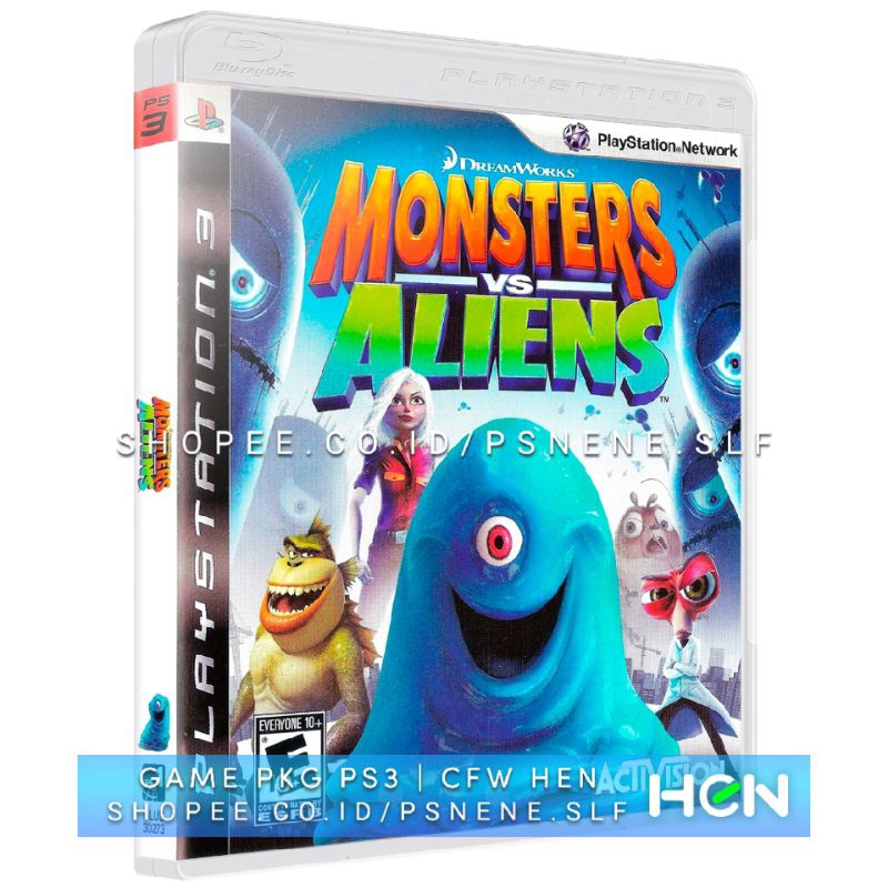 Jual GAME PS3 MONSTERS VS ALIENS Shopee Indonesia