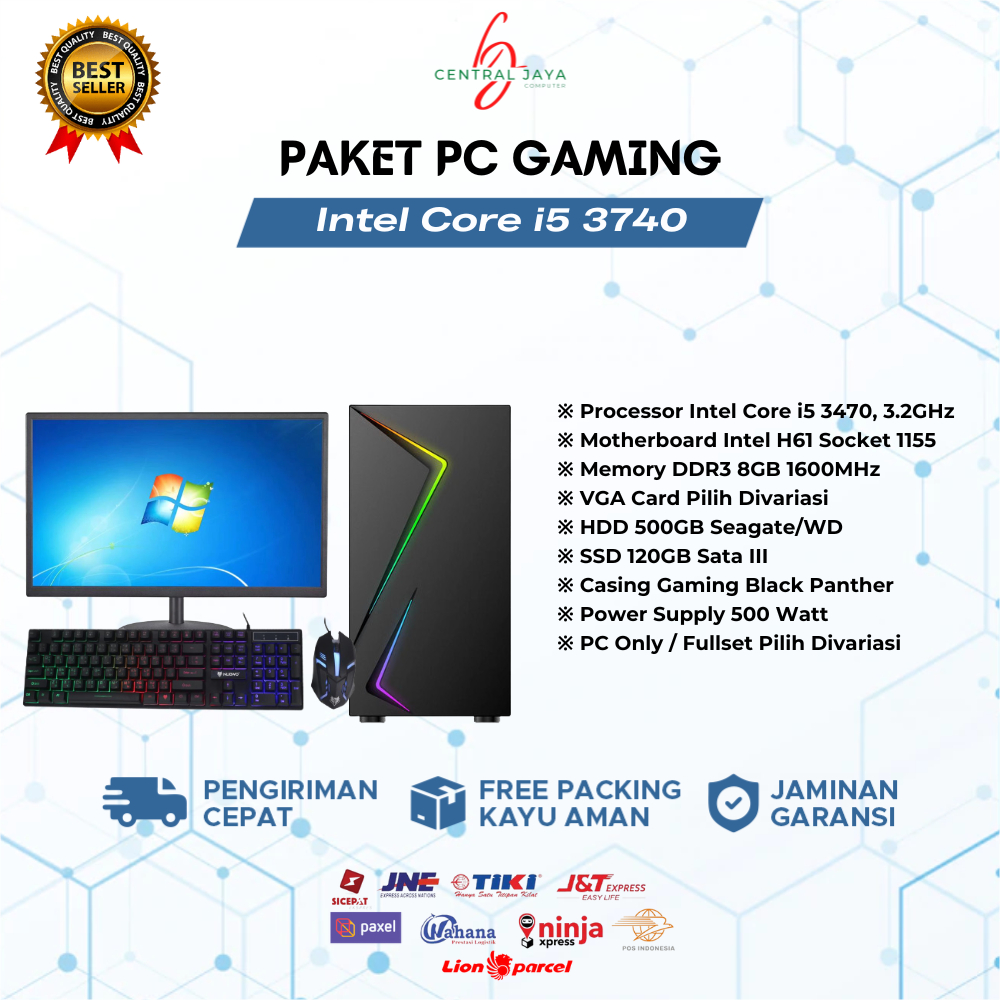 Jual Pc Gaming Editing Fullset Core I Ram Gb Gtx Ti Gb