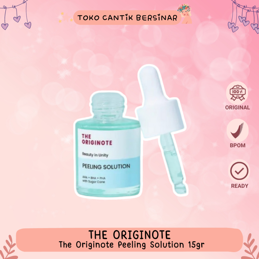 Jual Skincare The Originote Peeling Solution 20ml Serum Eksfoliasi