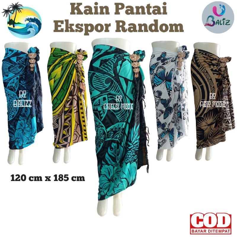 Jual Kain Bali Pantai Kain Bali Motif New Random Standar Sarung