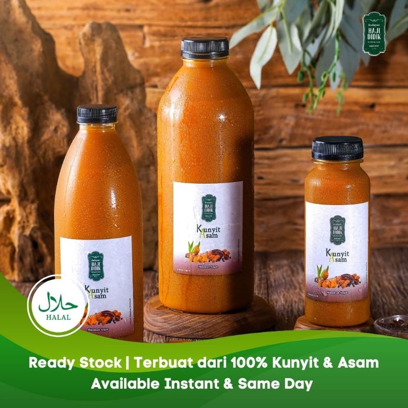 Jual Kunyit Asam Minuman Sehat Menyegarkan Badan 650 Ml Kudapan Haji