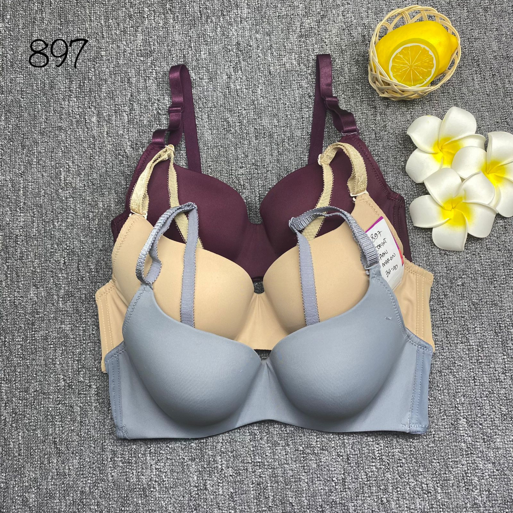 Jual Bra Bh Wanita Tidak Ada Kawat Busa Sedang Size