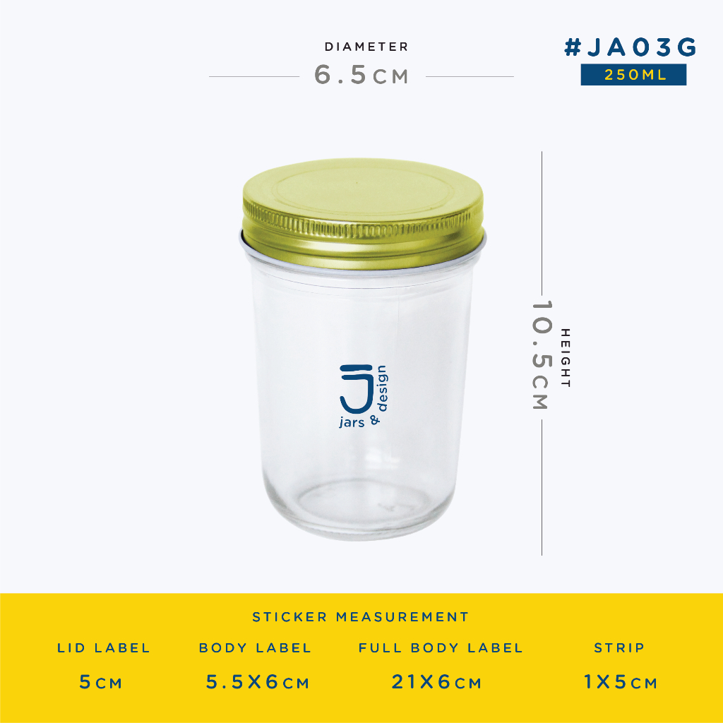 Jual Ja Mason Jar Kaca Tutup Aluminium Ml Toples Kaca Tutup