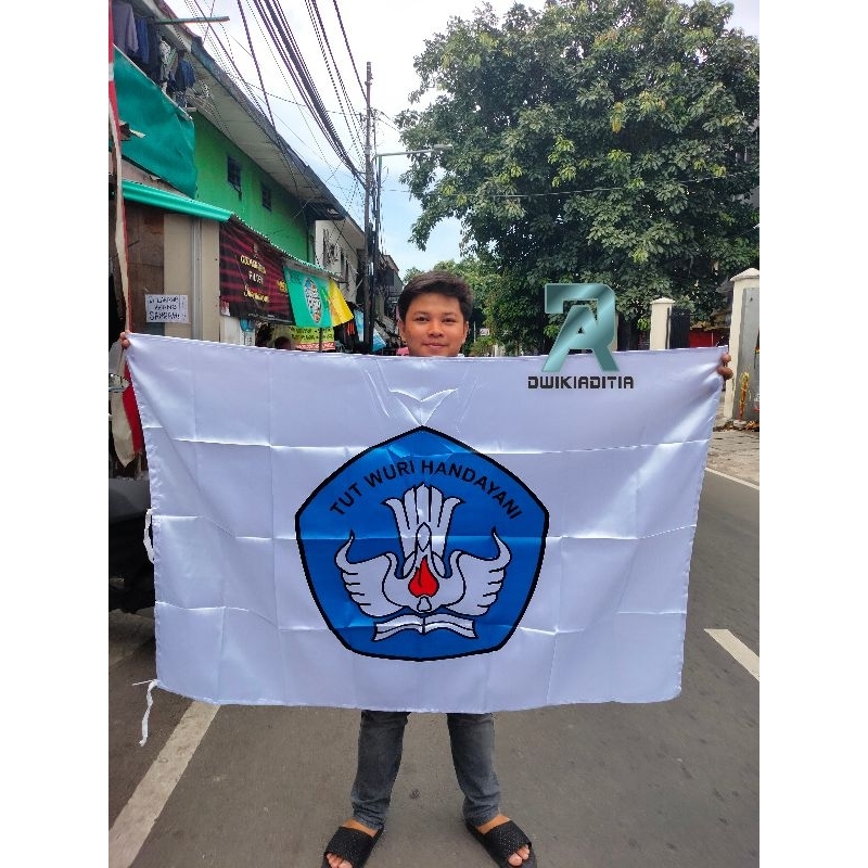 Jual Bendera Tut Wuri Handayani 90x135cm Shopee Indonesia