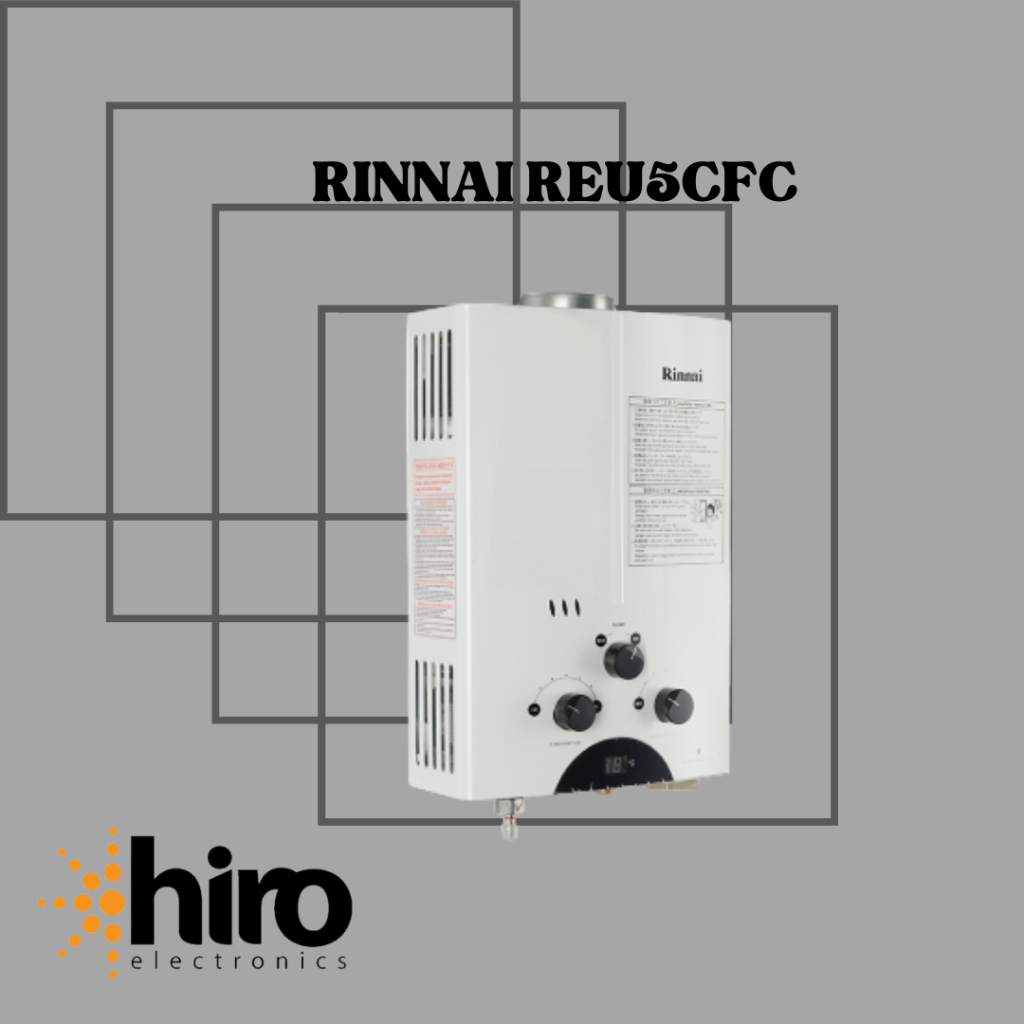 Jual WATER HEATER GAS RINNAI REU5CFC UNIT ONLY Shopee Indonesia