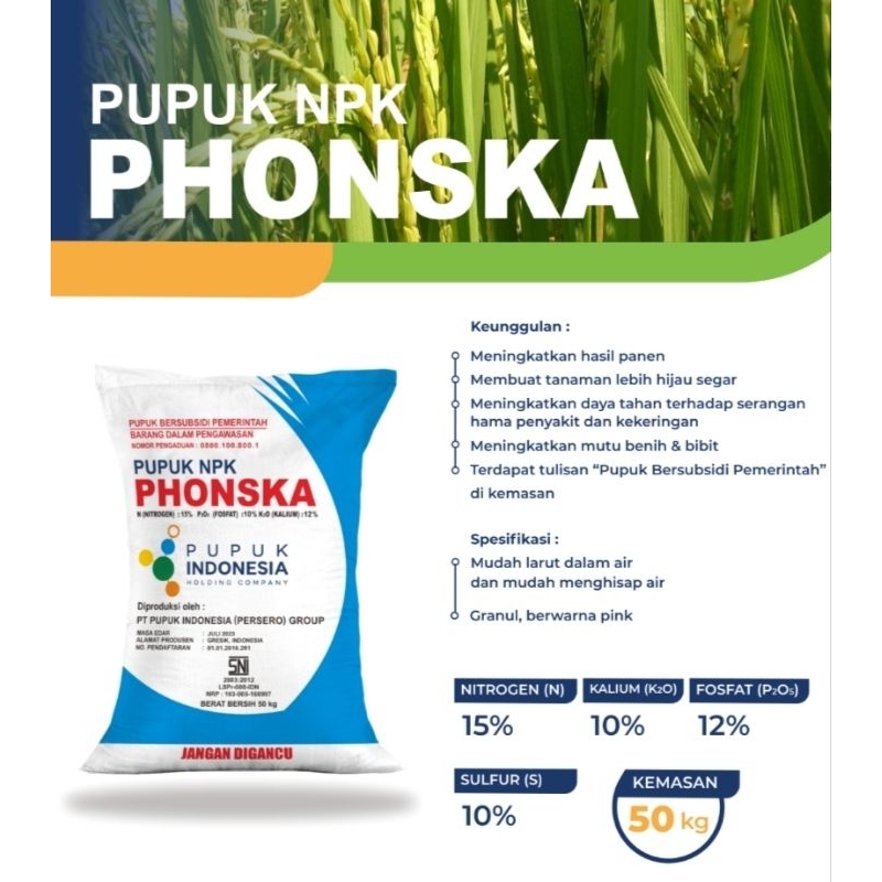 Jual Pupuk Npk Phonska Kemasan Repack Kg Shopee Indonesia