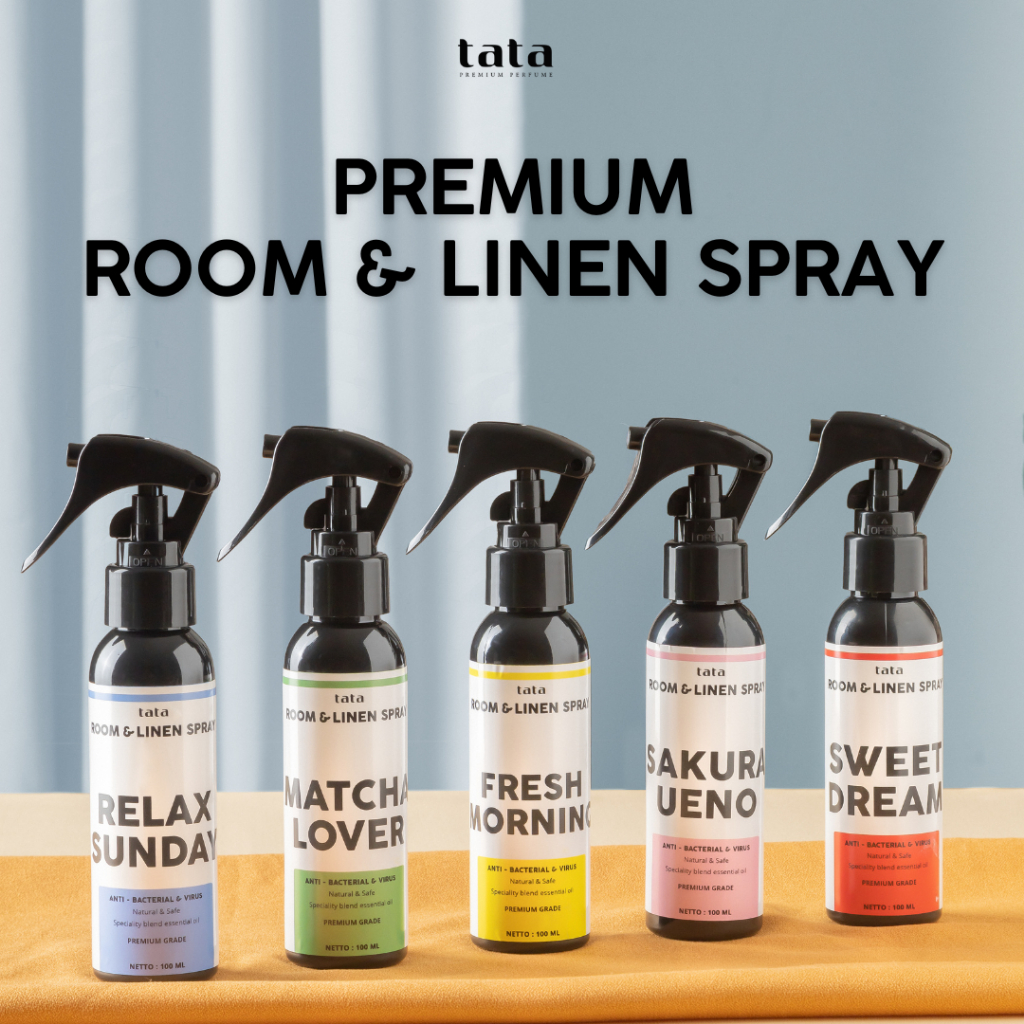 Jual Room Linen Spray Pengharum Ruangan Pewangi Pakaian Ml