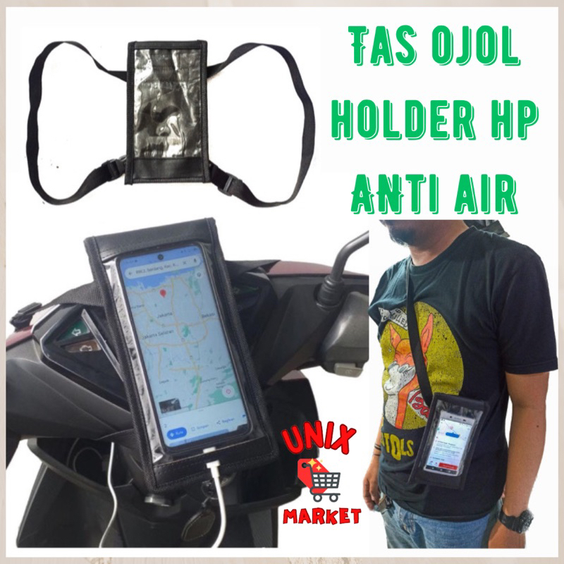 Jual Unixmarket Tas Gojek Holder Hp Motor Tas Motor Tas Ojol Hp Tas