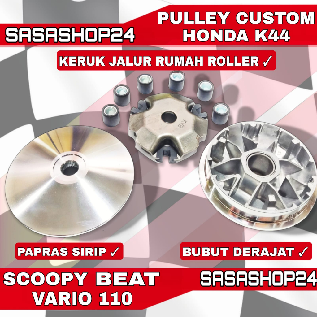 Jual Pulley Beat Pulley Genio Pully Scopy Pulley Vario Fi Puley