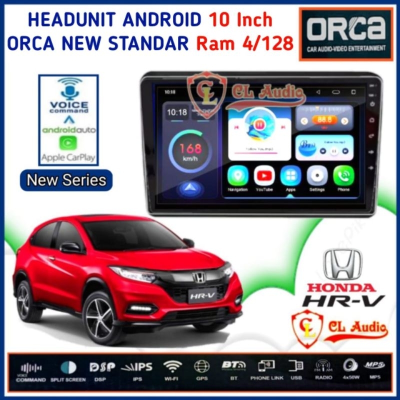 Jual Head Unit Android Orca Inch Oem Honda Hrv Ram Gb Shopee