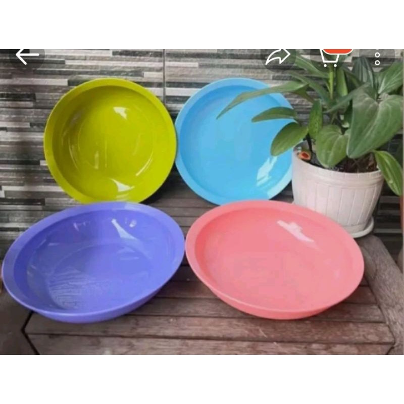 Jual Piring Makan Crescendo Plate Set Tupperware 1pcs Shopee Indonesia