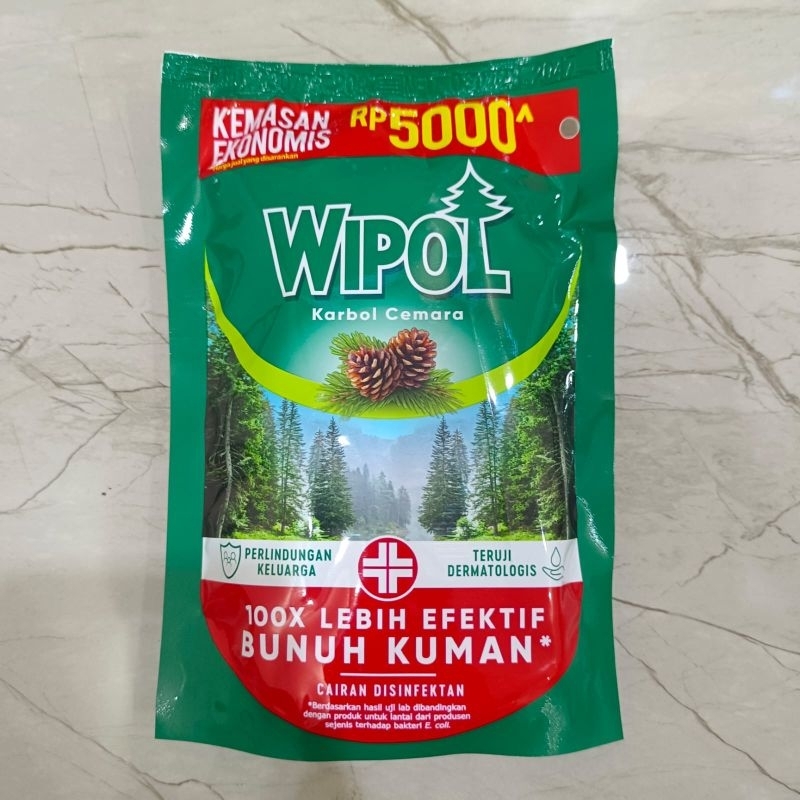 Jual Wipol Karbol Cemara Pembersih Lantai 200ml Shopee Indonesia