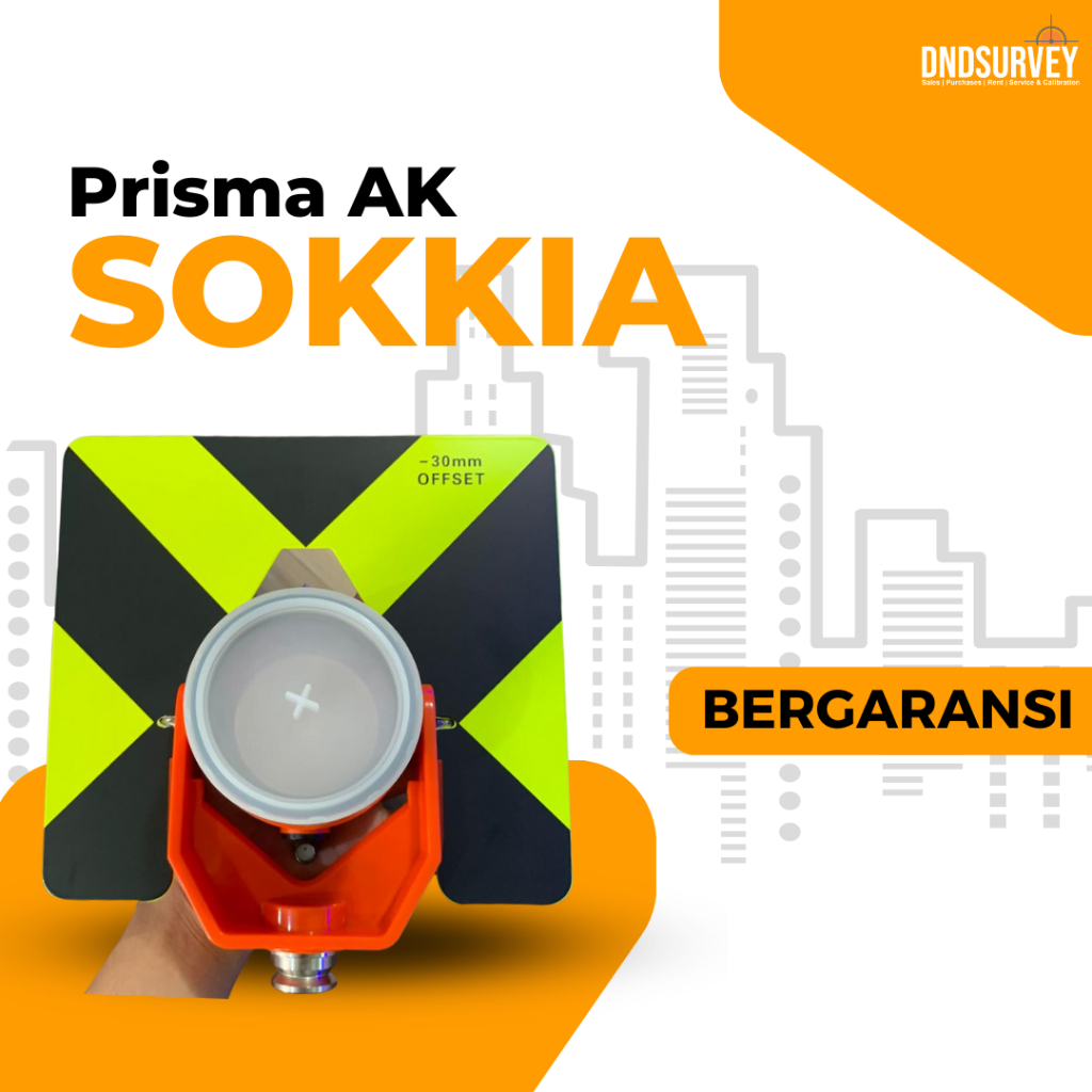 Jual Prisma AK Single Sokkia Untuk Semua Total Station Topcon Sokkia