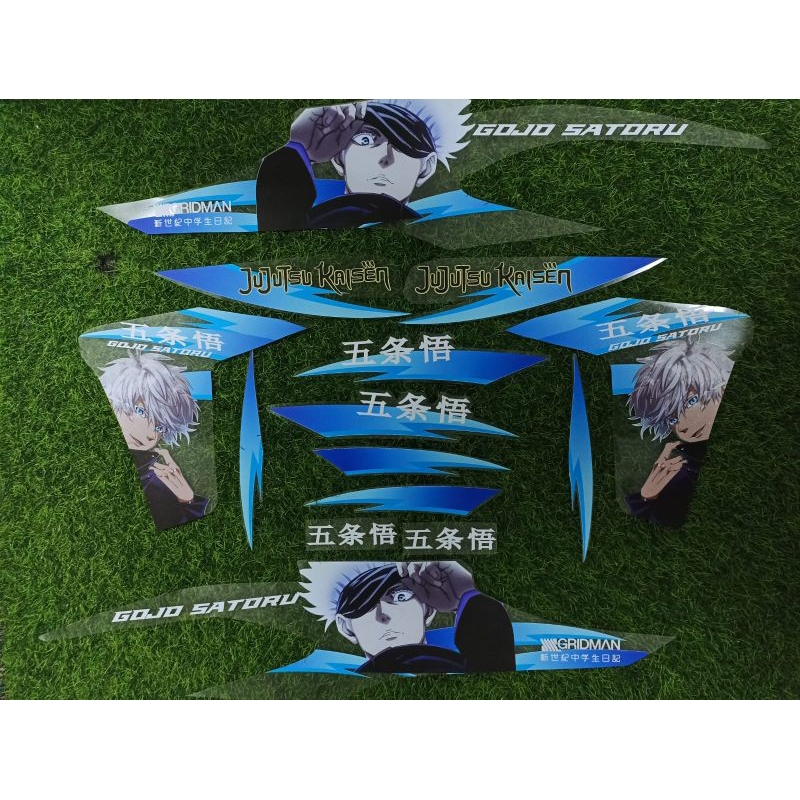 Jual Stiker Striping Transparan Vario Led New Jujutsu Kaisen Striping