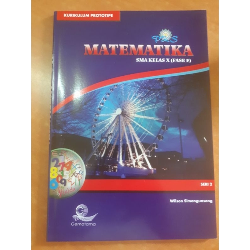 Jual Buku Matematika Sma Fase E Prototipe Seri Pks Gematama Shopee