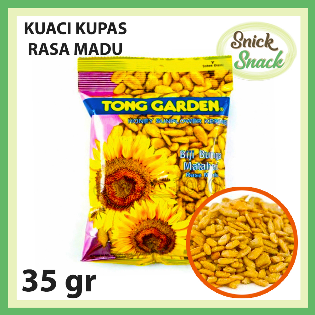 Jual Tong Garden Kuaci Kupas Madu Honey Sunflower Seed Gr Shopee