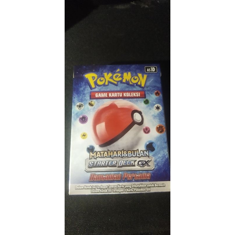 Jual Pokemon Starter Deck GX Hantaman Pertama SEALED As1D Matahari