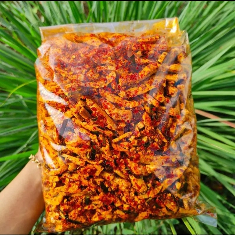 Jual Basreng Pedas Manis Daun Jeruk 1kg Shopee Indonesia