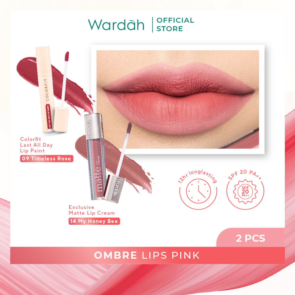 Jual Wardah Colorfit Last All Day Lip Paint Wardah Exclusive Matte