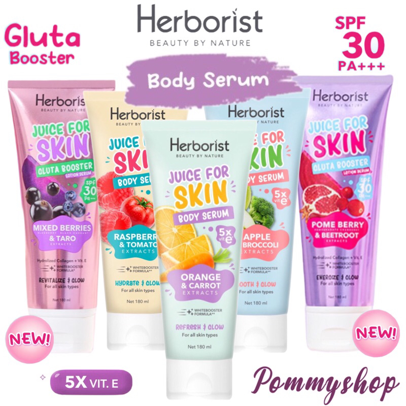 Jual Herborist Juice For Skin Body Serum Ml Shopee Indonesia