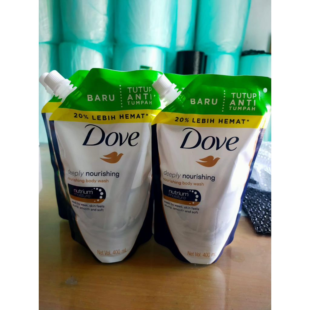 Jual Dove Deeply Nourishing Body Wash Pouch Ml Shopee Indonesia