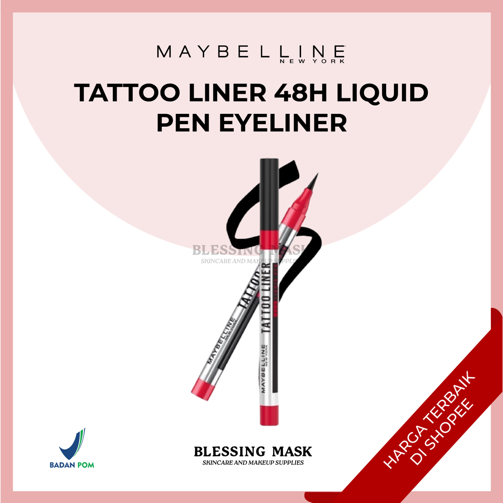 Jual Maybelline Tattoo Liner H Liquid Pen Eyeliner Waterproof