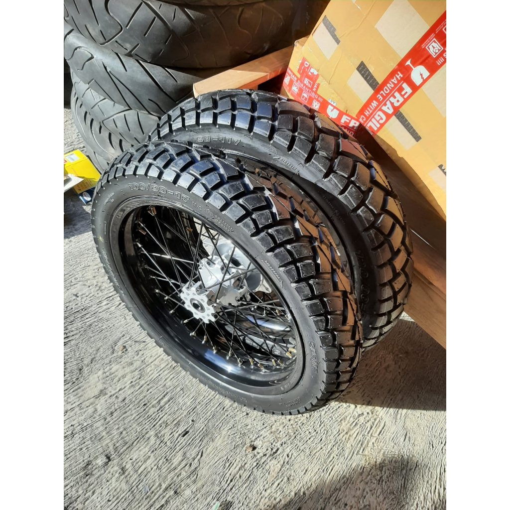 Jual Roda Set CRF 150 L Supermoto Ukur 300 350 Wheelset Sumo Ring 17