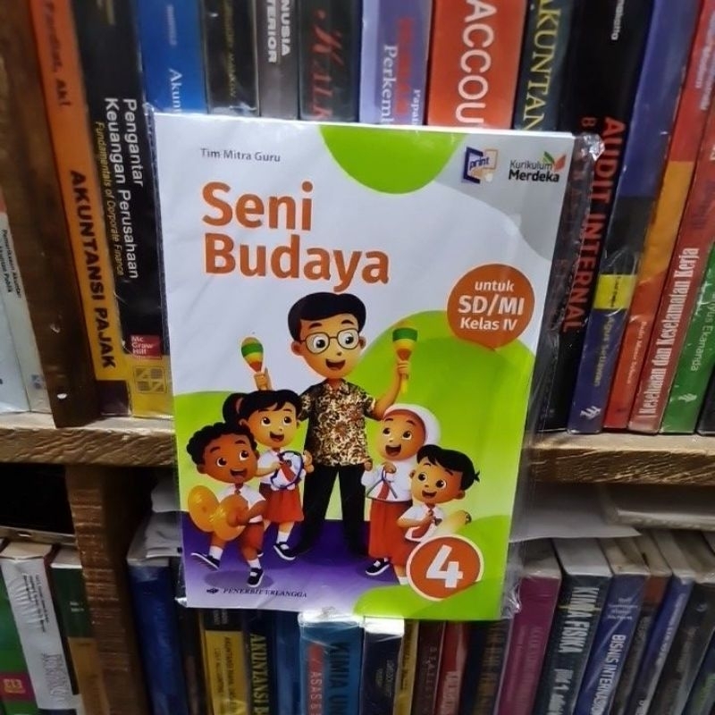 Jual Seni Budaya Kelas 4 SD Kurikulum Merdeka By Tim Mitra Guru