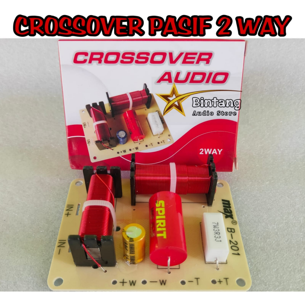 Jual Kit Crossover Cross Over Pasif 2Way 2 Way B201 Original