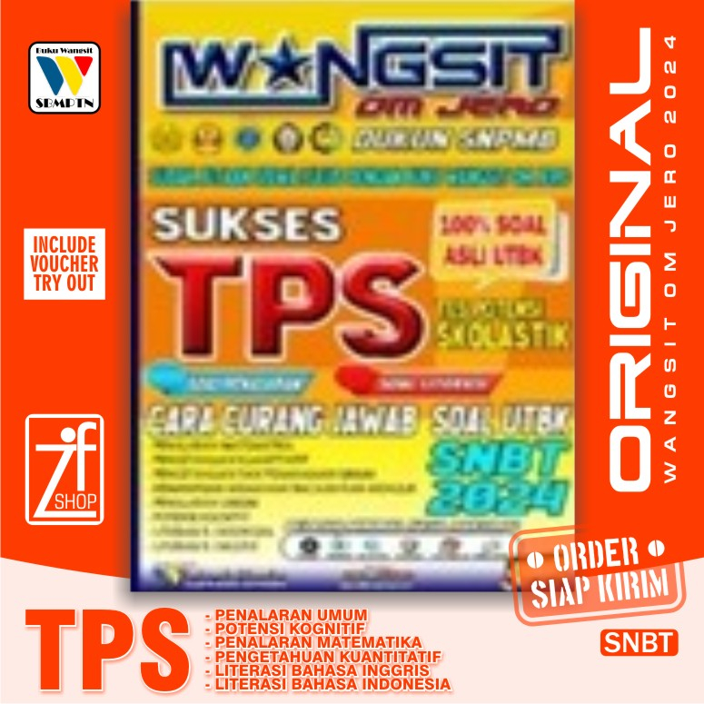 Jual Buku Wangsit Om Jero Utbk Snbt Buku Sukses Tps