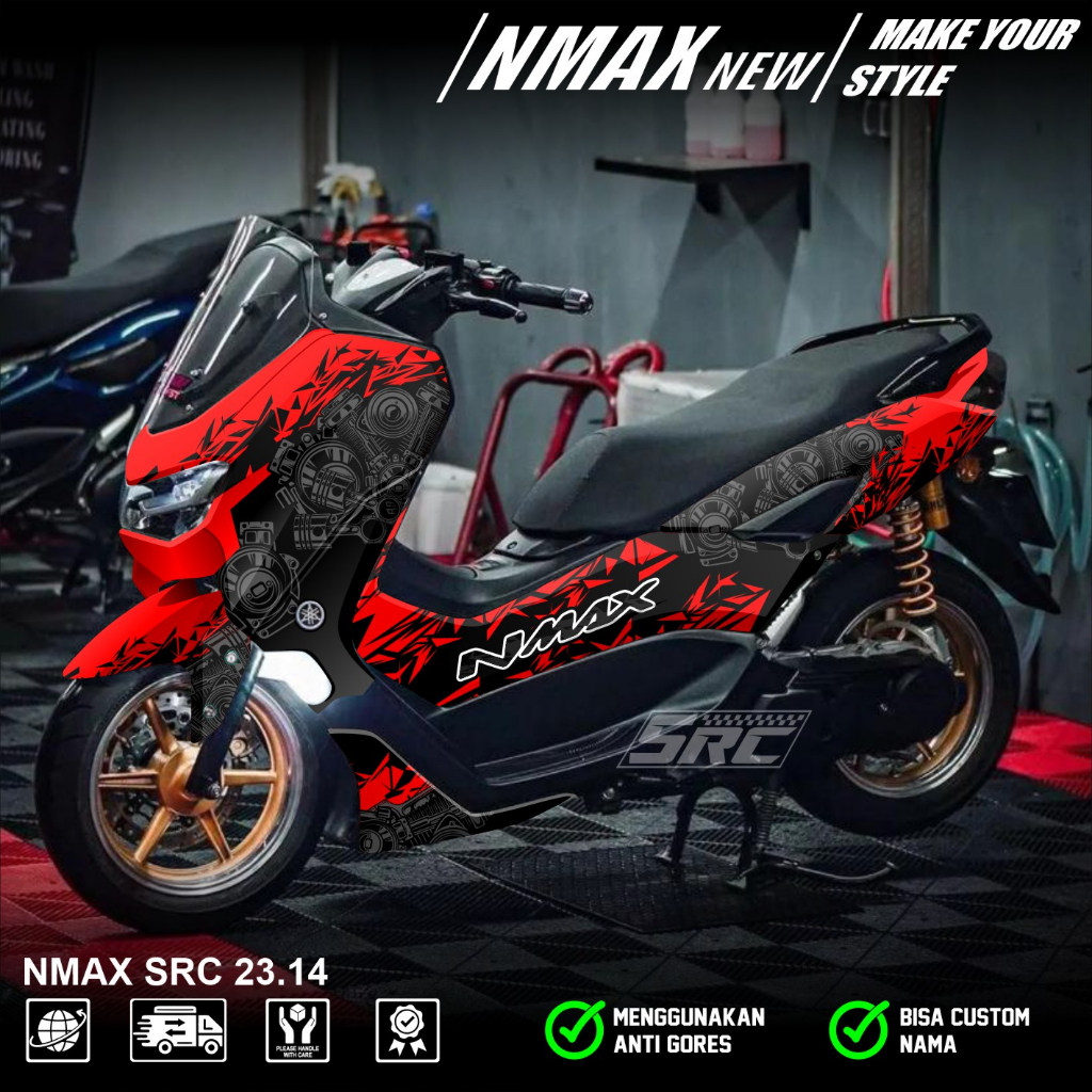 Jual TERBARU Decal Nmax New 2020 2021 2022 Full Body Stiker Nmax New