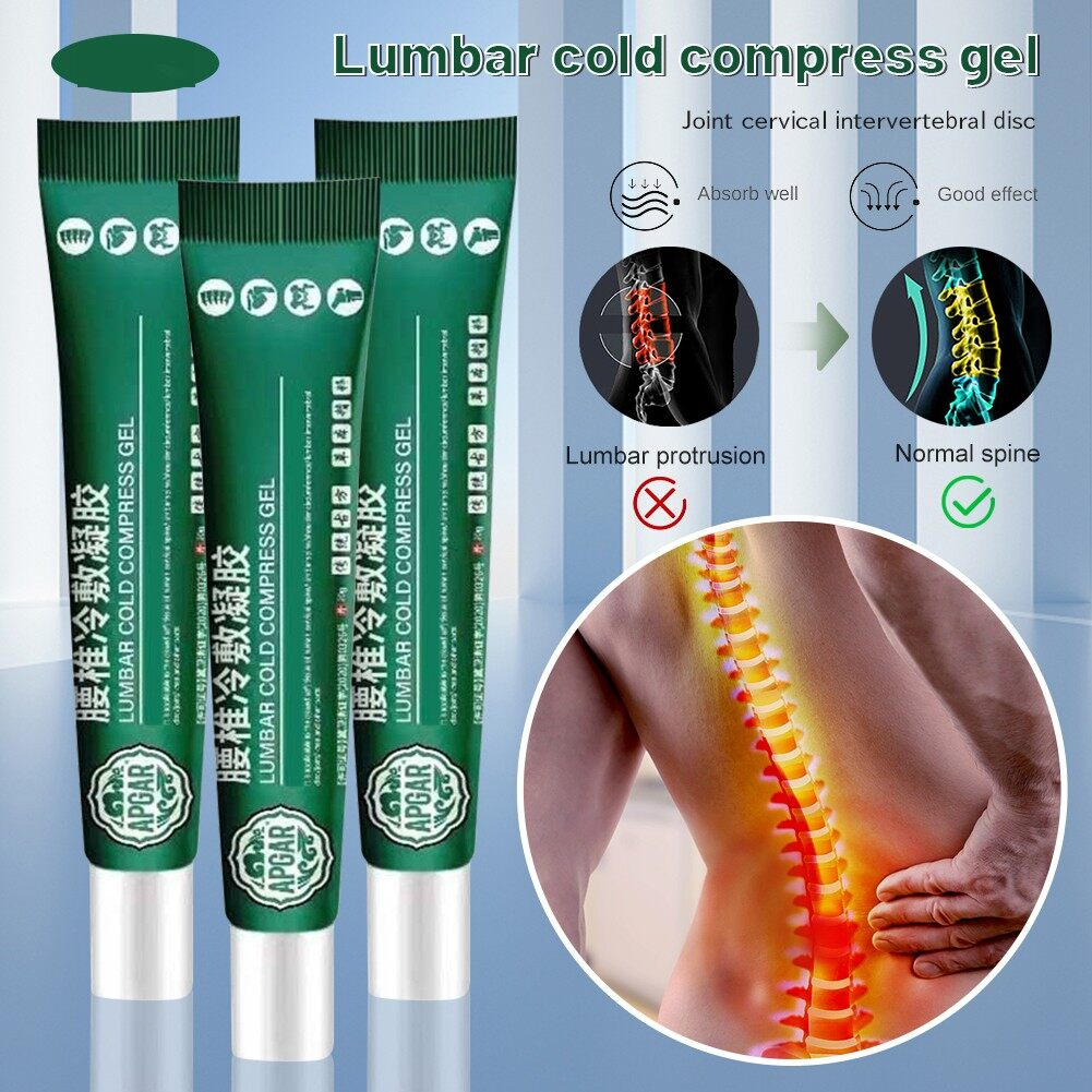 Jual Lumbar Type Cold Compress Gel Lumbar Cream Obat Sakit Lutut Gel