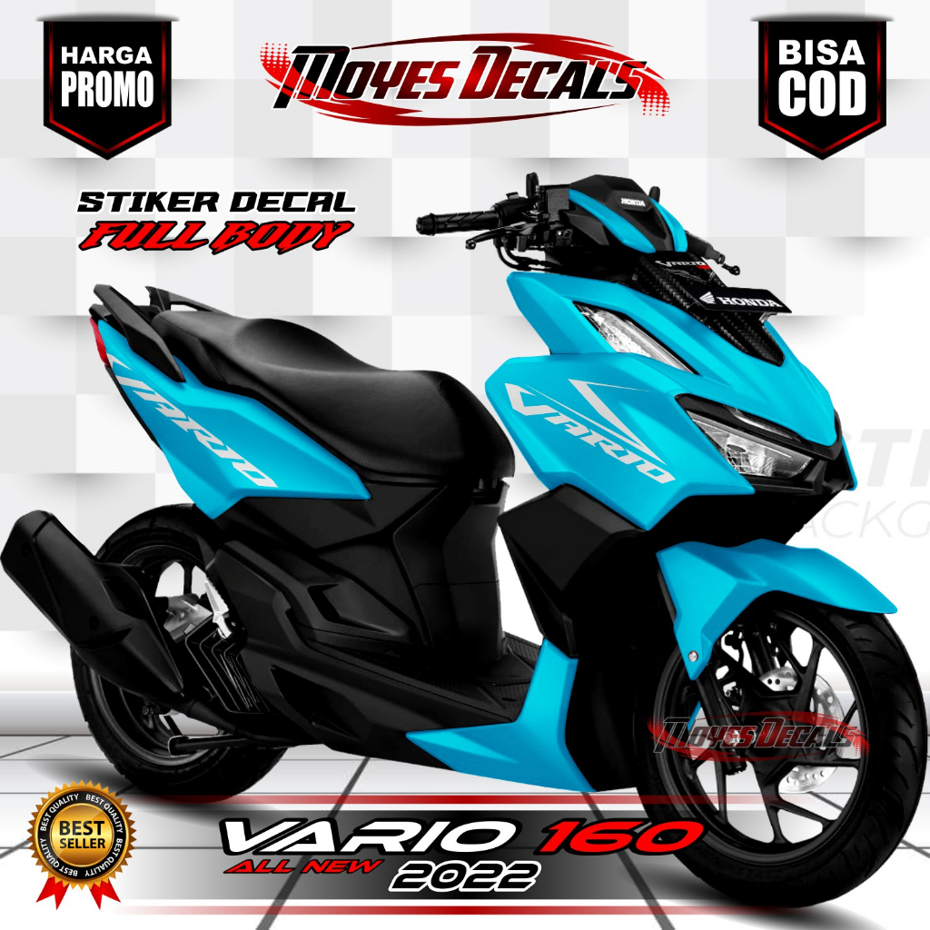 Jual Spartan Sticker Striping Decal Full Body Honda Vario Motif