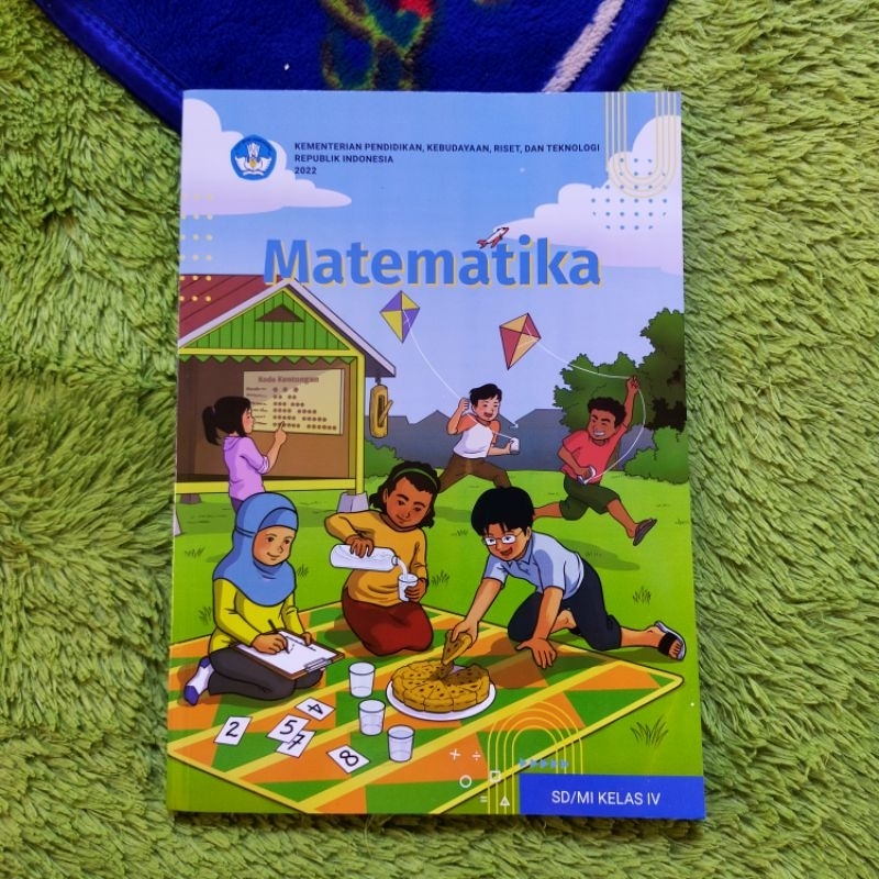 Jual ORIGINAL BUKU MATEMATIKA KELAS 4 SD KURIKULUM MERDEKA Shopee