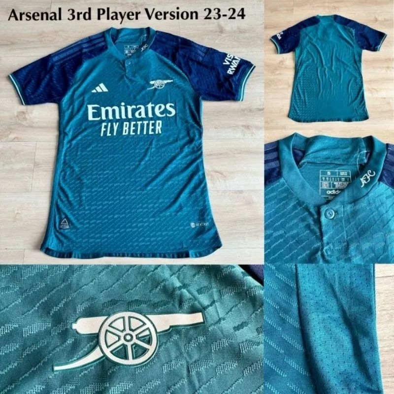 Jual Jersey Ars Nal Arsenal Rd New Pi Player Issue Shopee