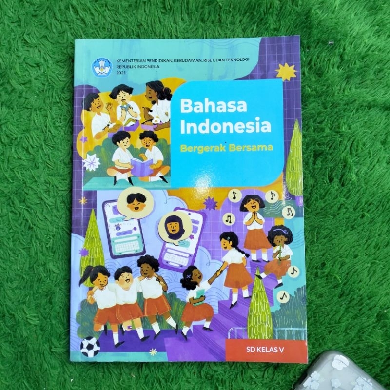 Jual ORIGINAL BUKU BAHASA INDONESIA BERGERAK BERSAMA KELAS 5 SD