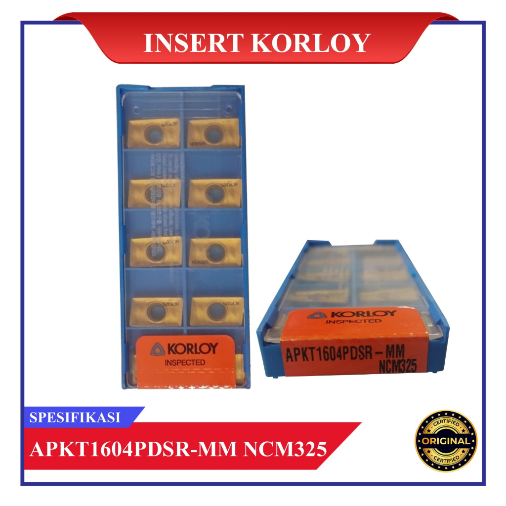 Jual Insert Korloy Apkt Pdsr Mm Ncm Original Dijual Per Box