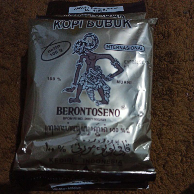 Jual Kopi Murni Kopi Bubuk Berontoseno Brontoseno G Cita Rasa