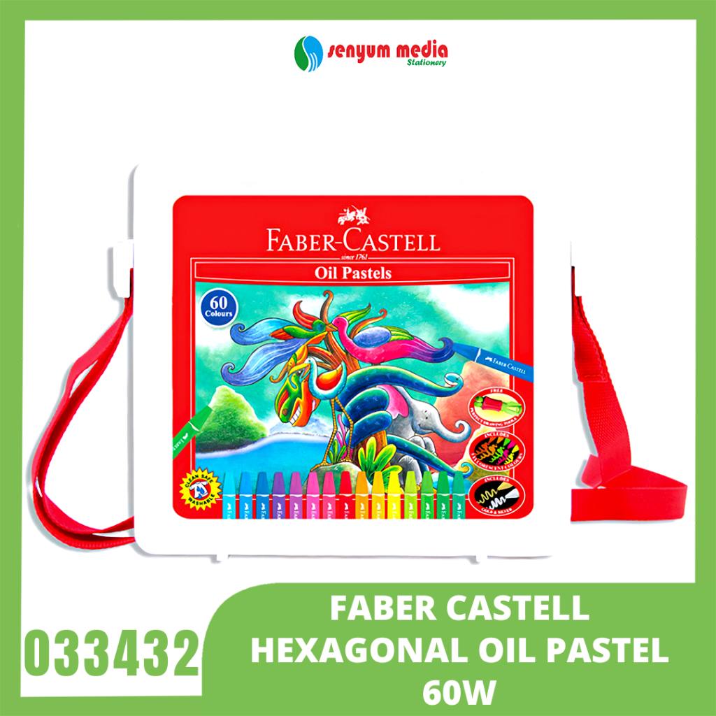 Jual Faber Castell Hexagonal Oil Pastel Warna Shopee Indonesia