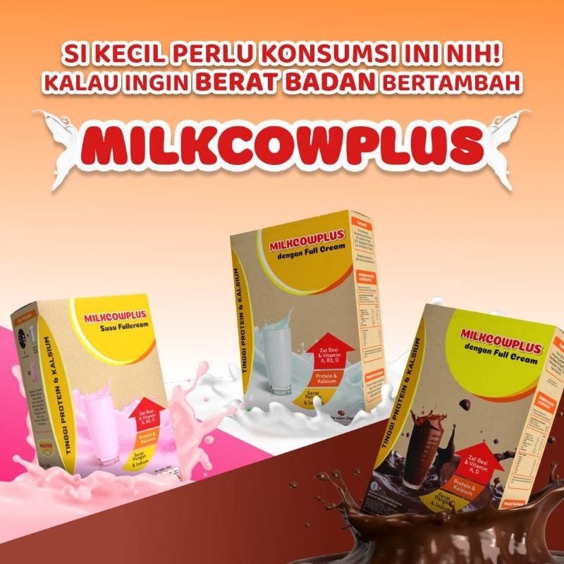 Jual Susu Sapi Dengan Full Cream MILKCOW PLUS Shopee Indonesia