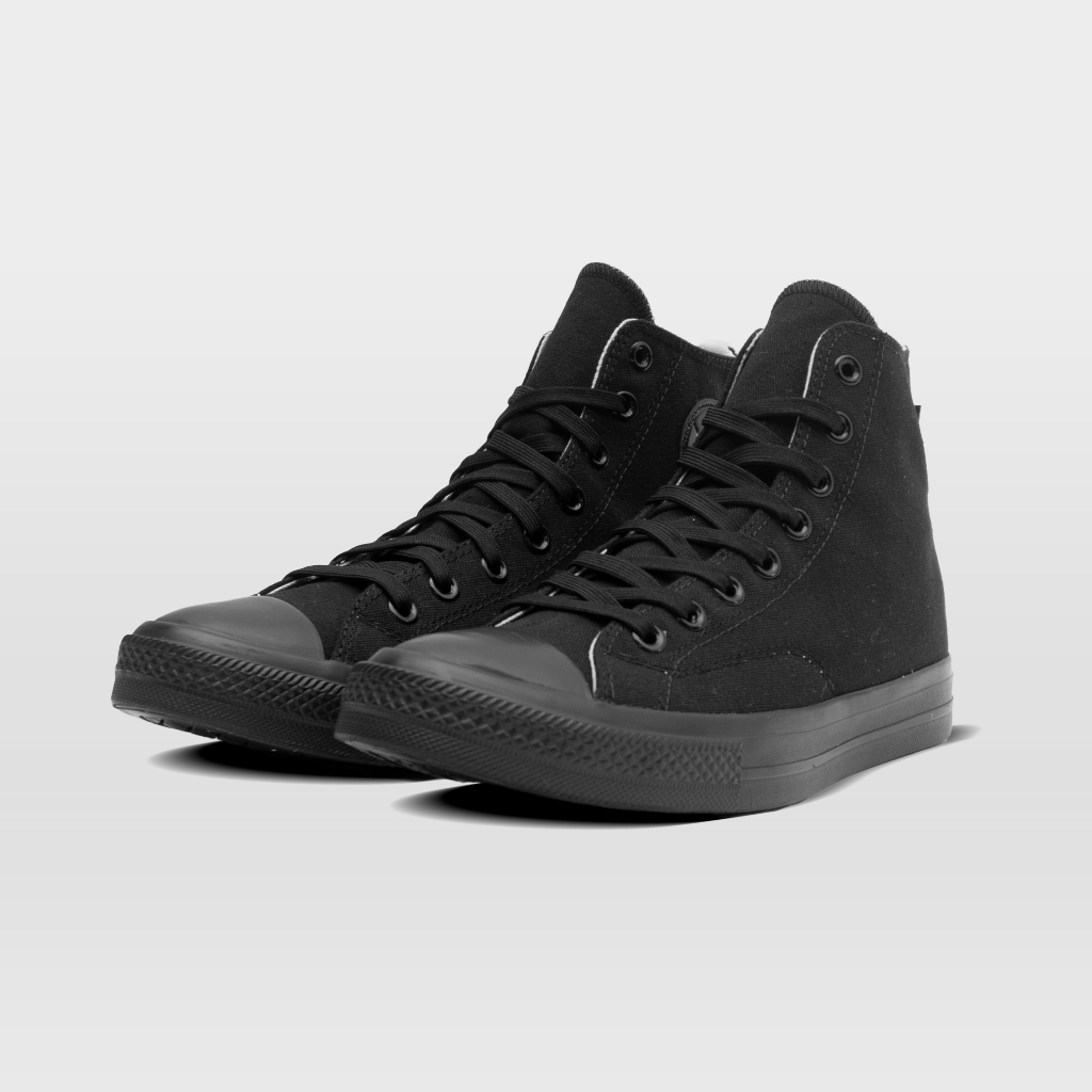 Jual Nobrands Footwear Tps Fullblack Hi 36 46 Sepatu Sneakers Casual