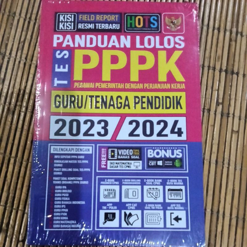 Jual Panduan Lolos Tes PPPK Guru Tenaga Pendidik 2023 2024 Shopee