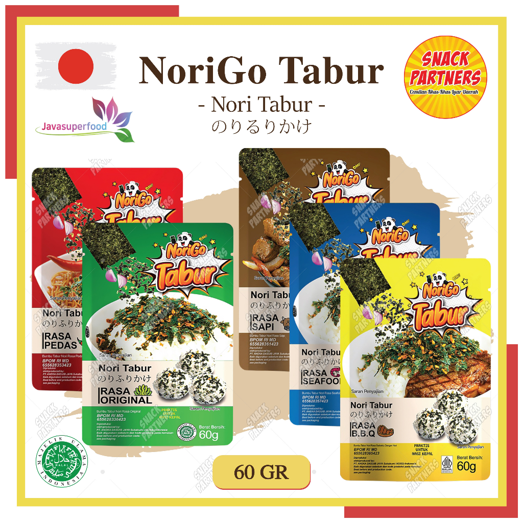 Jual Norigo Nori Tabur Gr Rumput Laut Panggang Seaweed Powder