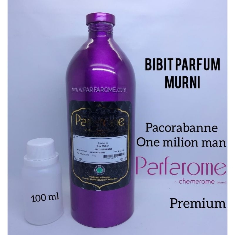 Jual One Million Man Bibit Parfum Murni Ml By Parfarome Premium