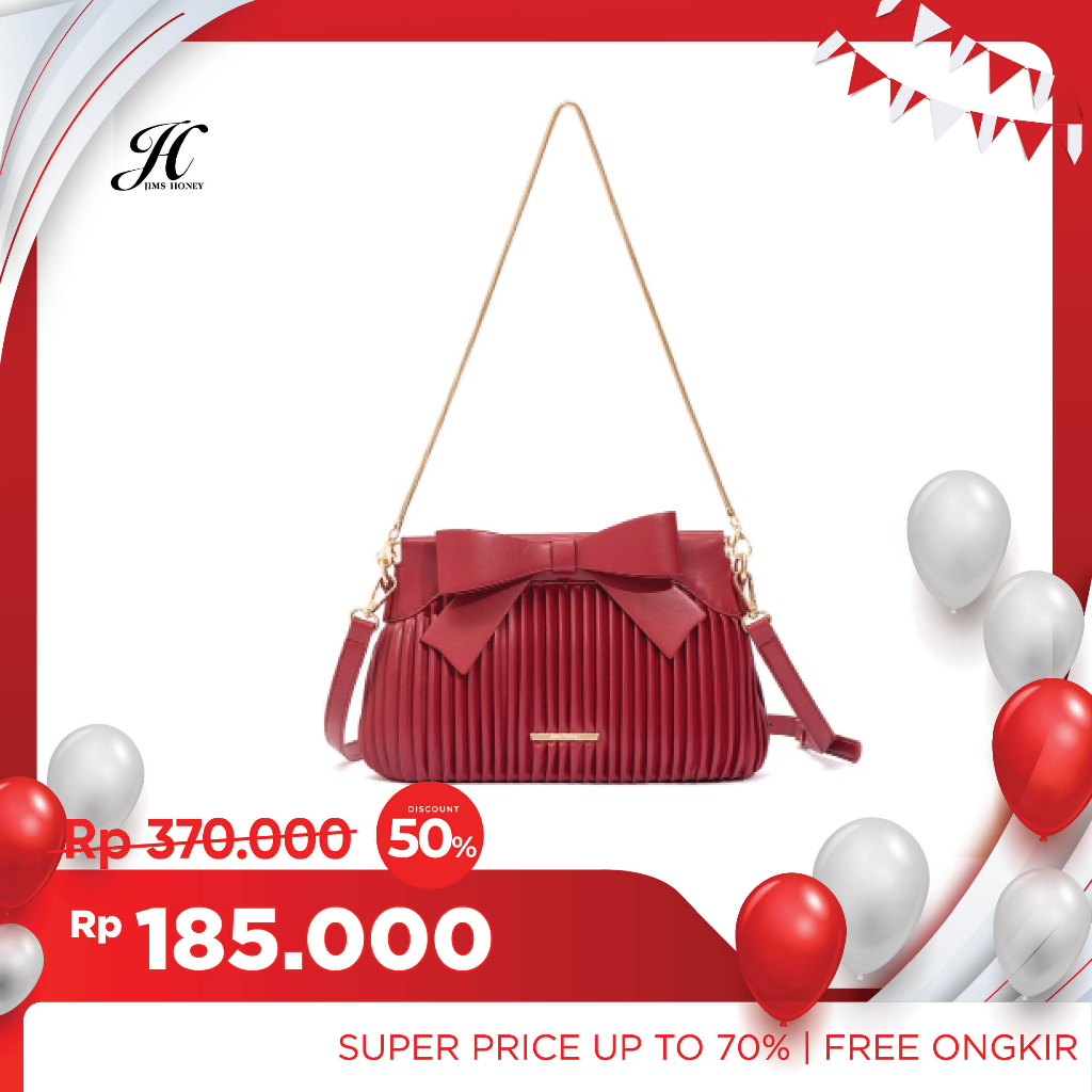 Jual JIMS HONEY VIORA BAG TAS SELEMPANG WANITA FREE EXCLUSIVE BOX