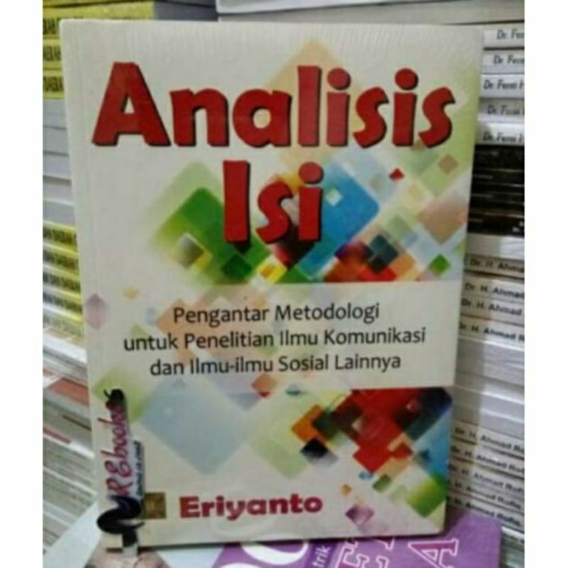 Jual Analisis Isi Pengantar Metodologi Untuk Penelitian Ilmu Komunikasi