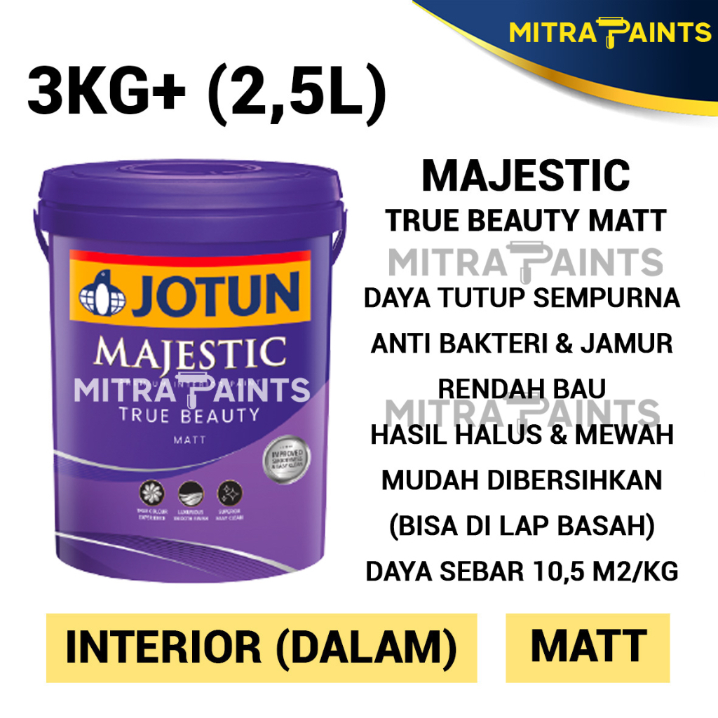 Jual Cat Tembok Interior Eksterior Jotun Natural Blue Majestic